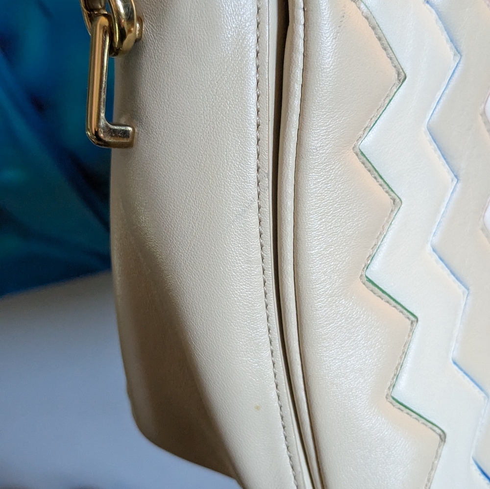 Salvatore Ferragamo Zigzag Top Handle Bag - Picture 14 of 16